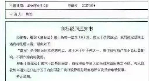 细数！那些「格调」不高被驳回的商标